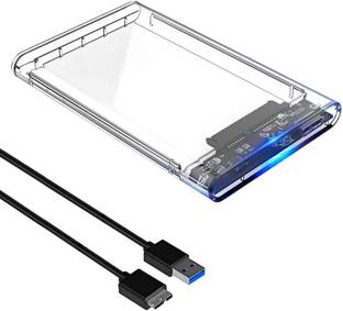 TERABYTE 3.0 Extrenal Hard Disk HDD/SSD Enclosure with Power Transfer External Casing 2.5 inch LAPTOP ...