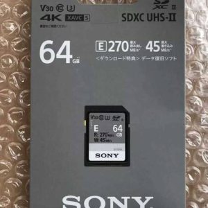 SONY SF-E64 Hi- Speed Memory Card 64Gb Read speed 270mb...