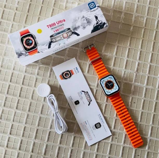 NIKHILX ultra 8 smart watch with wireless charging Smar...