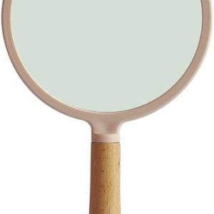 URBAN BOX Makeup Mirror Small Wooden Shaving Mirror,Tra...