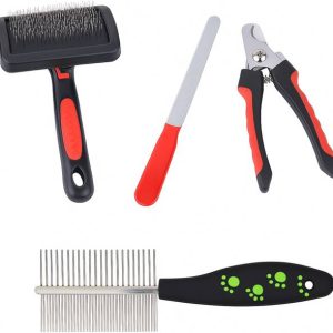 Jainsons Pet Products 4-in-1 Pet Grooming Kit for Dogs ...