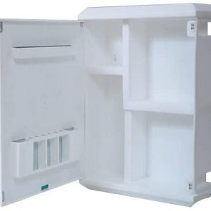 URBAN CHOICE Wall Mount Bathroom Mirror Cabinet with Sh...