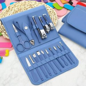 ShopDock All‑in‑One 16‑Piece Manicure Set: Nail Cutter,...