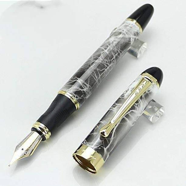 KIRA Luxury Designed 0.7mm Broad Nib 18KGP Golden Trim,...
