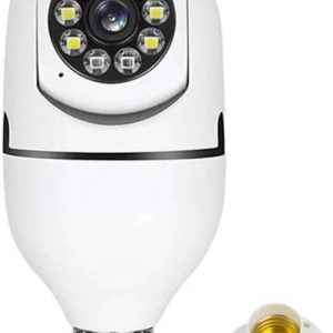 OneXsale 5MP FHD WiFi Bulb Camera with 360° PTZ Control...