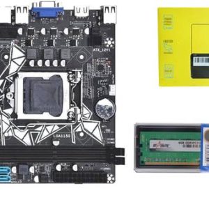 ZEBRONICS ZEB-H81M2 + 256GB SATA SSD + Starlite 8GB DDR...