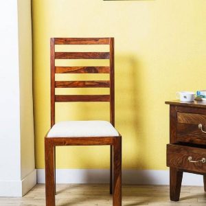 Shagun Arts Solid Sheesham Wood Set Of 2 Dining Chair F...