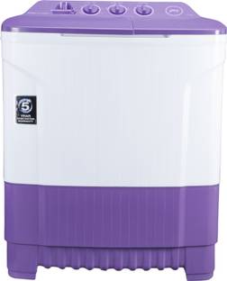 Godrej 7.5 kg Semi Automatic Top Load Washing Machine White, Purple