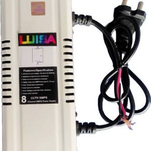 LUISA 8Ch CCTV Smps/ Power Supply Full Metal Body Wall ...