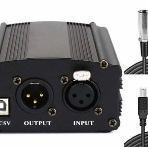 IMAGINEA 1Channel 48V Phantom power supply with 5 feet ...