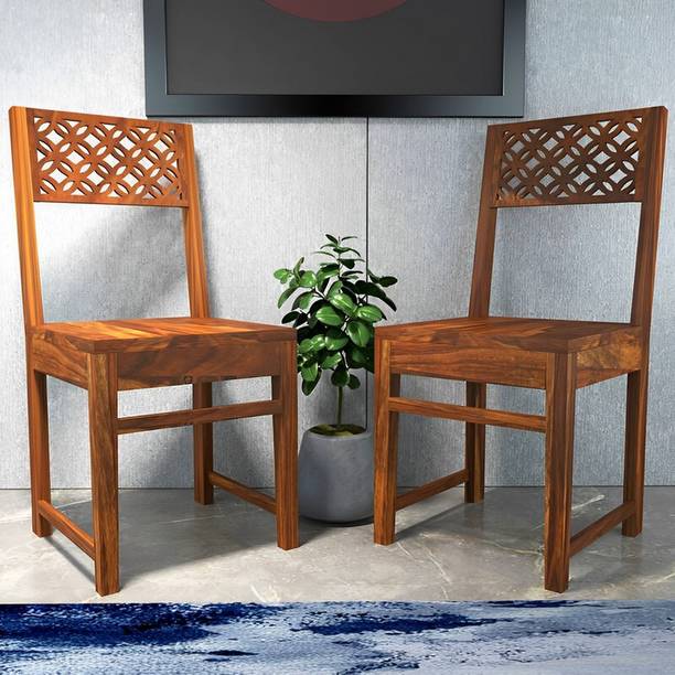 HDWOOD Solid Sheesham Wood Set OF 2 Dining Chair For Di...