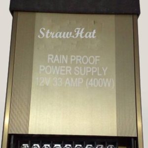 StrawHat 33 Amp 12 V Led Rainproof power supply SMPS (P...