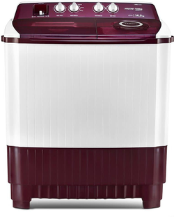 Voltas Beko by A Tata Product 14 kg Semi Automatic Top Load Washing Machine White, Maroon