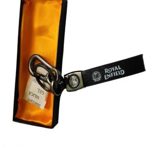 gtrp COMPATIBLE WITH ROYAL ENFIELD (Black) Key Chain 00...