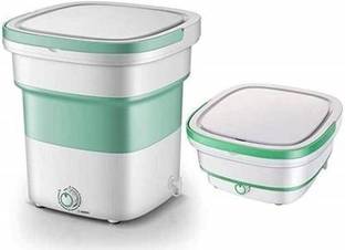 SuRekha Mini Foldable Washing Machine Portable Automatic Cleaning Washer capicity 2kg Washing Machine ...