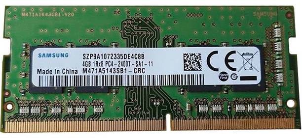 Samsung M471A5143SB1-CRC DDR4 4 GB (Single Channel) Lap...
