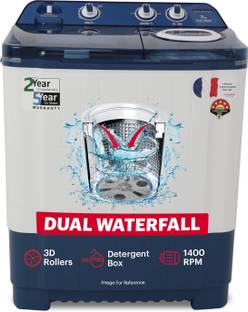 Thomson 7 kg 5 Star Aqua Magic Semi Automatic Top Load Washing Machine Blue