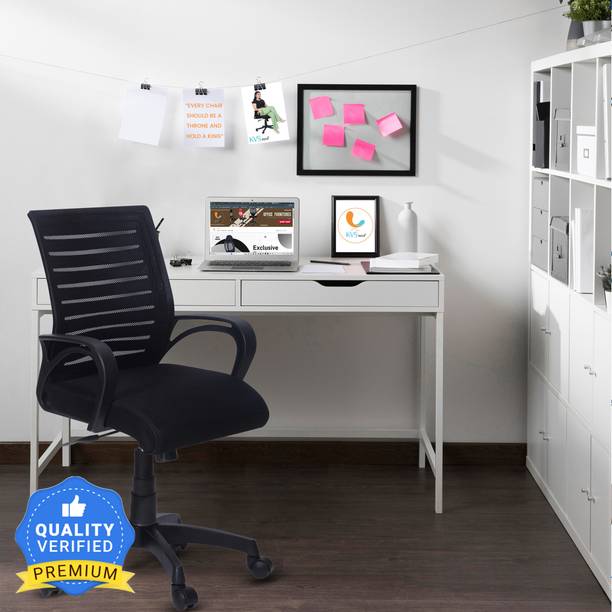 KVS INDIA Bonzai Low Back Office Chair Fabric Office Ar...