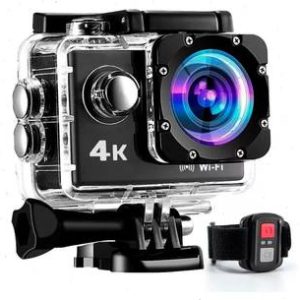TUNIFI 4k action camera 4k action camera Sports and Action Camera