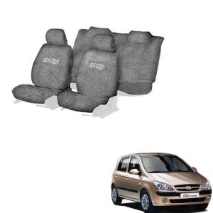 JMJW & SONS Cotton Car Seat Cover For Hyundai Getz