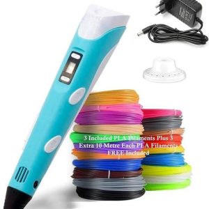 TrocShop 3D Printing Pen with LCD Display & FREE 3 ,1.7...