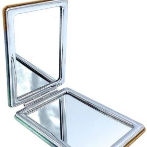SYADEL Double-Sided Portable Compact Mirror magnifying ...