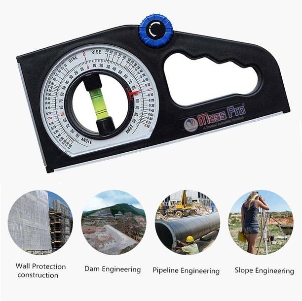 Mass Pro 1Pc Magnetic Slope Measuring Bevel Angle Level...