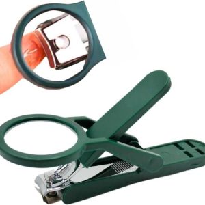 MAGNITE Stainless Steel Magnifying Nail Clipper for Eld...