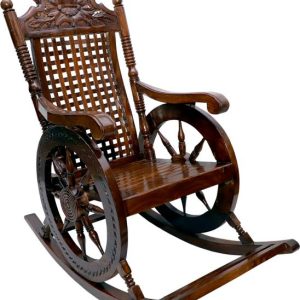 Artesia Living Room & Garden Chair/ Natural Rosewood Fi...