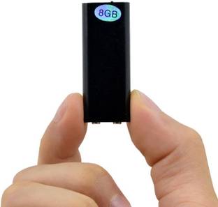 AVOIHS Spy HD Hidden Smallest Size Mini Digital Voice Audio Recorder Device Dictaphone 8 GB Voice Reco...