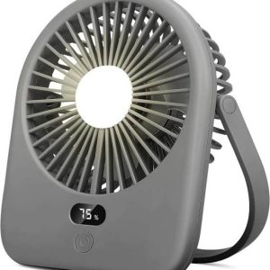 Woomzy usb Adjustable Small Silent Table Travel Fan for...