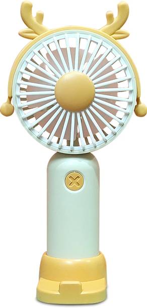Symbelle USB Portable Fan with Mobile Holder – Cute Fan...