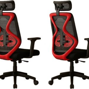 Oakcraft Hurricane Combo High Back Ergonomic Chair with...