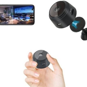 OSQD Smart Wireless Spy Cam – Full HD IP WiFi CCTV with...