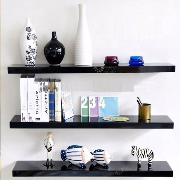 Antico Woodenia 20 inch Engineered Floating Wall Shelf|...