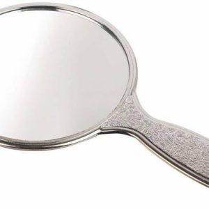 Victor Mirrors 4" Medium Silver Portable Modern Mirror