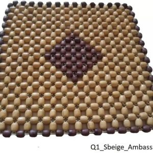 Q1 Beads Wooden Car Seat Cover For Universal For Car Am...