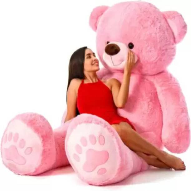 pandaabee 4 FEET PINK TEDDY BEAR - 22 cm