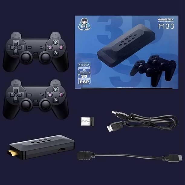 EXtreme Retro M33 Game Stick Console 2.4G Dual Wireless...