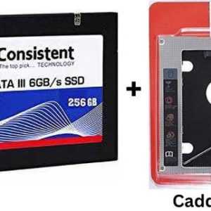 Consistent SSD 256 GB Laptop Black SATA III Internal So...