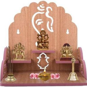 SRM Premium Wooden Temple For Home, Office, Decor_38 En...