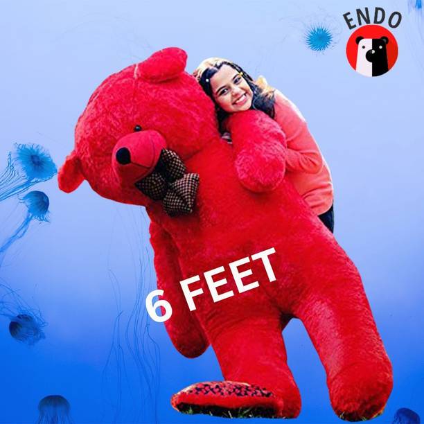 Ecat "LoveBerry 6FT Red Teddy Bear" - 182 inch
