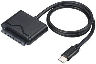 RuhZa Hard Drive Converter Thunderbolt 3 Compatible With 2.5″ SATA SSD HDD USB C To SATA Adapter, USB ...