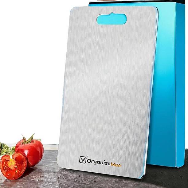 DZOVAG Stainless Steel Chopping Board Stainless Steel C...