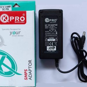 A Plus Products K PRO SMPS DC POWER ADAPTOR 12V 3AMP (P...