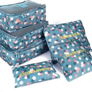 NuShop 6 In 1 Travel Organizer Packing Cube & Bags For ...