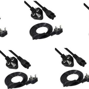C Computer Power Cord 1.5 m 5 PACK POWER CABLE DESKTOP