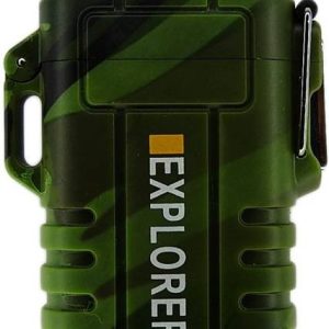NVIRAV Rechargeable Windproof Flameless Lighter for Can...