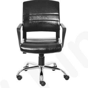 kwepl Leatherette Office Arm Chair