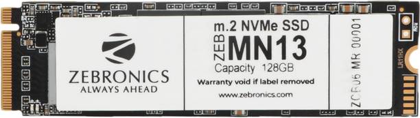 ZEBRONICS NVME SSD M.2 2280 FORM FACTOR 128 GB Desktop,...